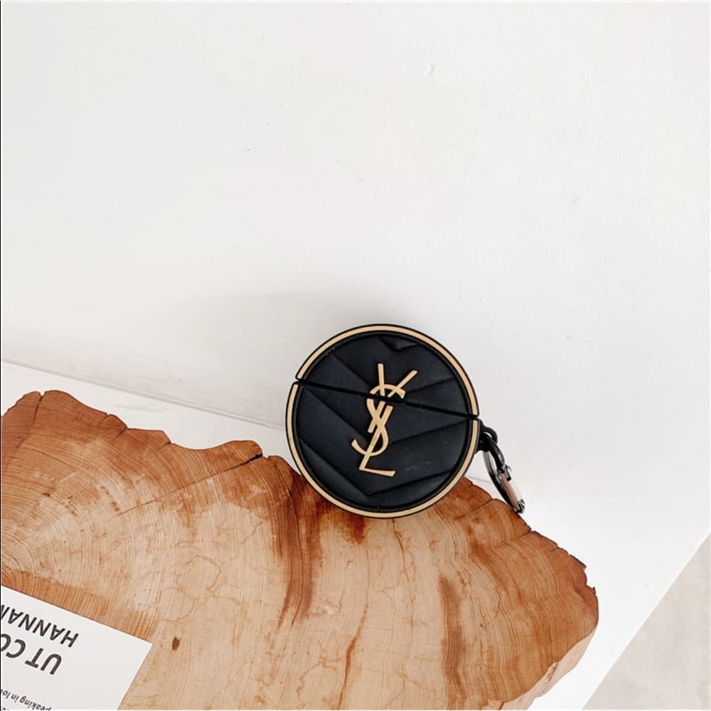 YSL Logo Silicon AirPod Case - Picture 9 of 11